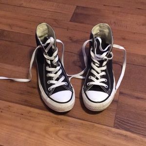 Converse All Star Black Hightops